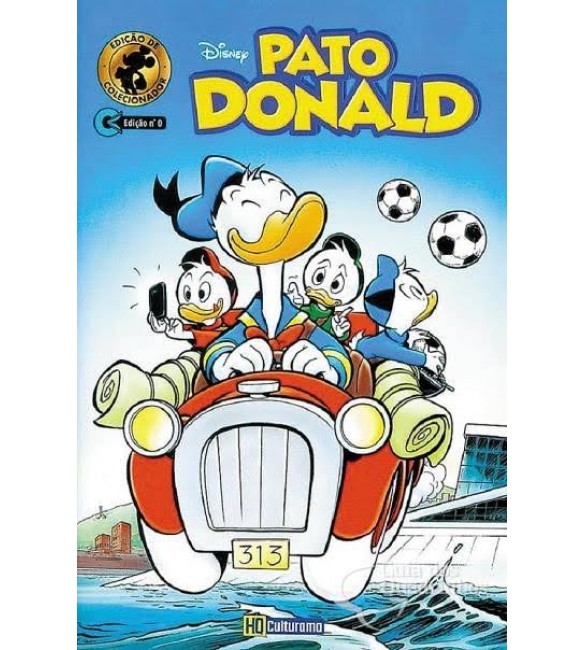 Revista Gibi Em Quadrinhos Pato Donald Nº 0 Hq Disney 2019